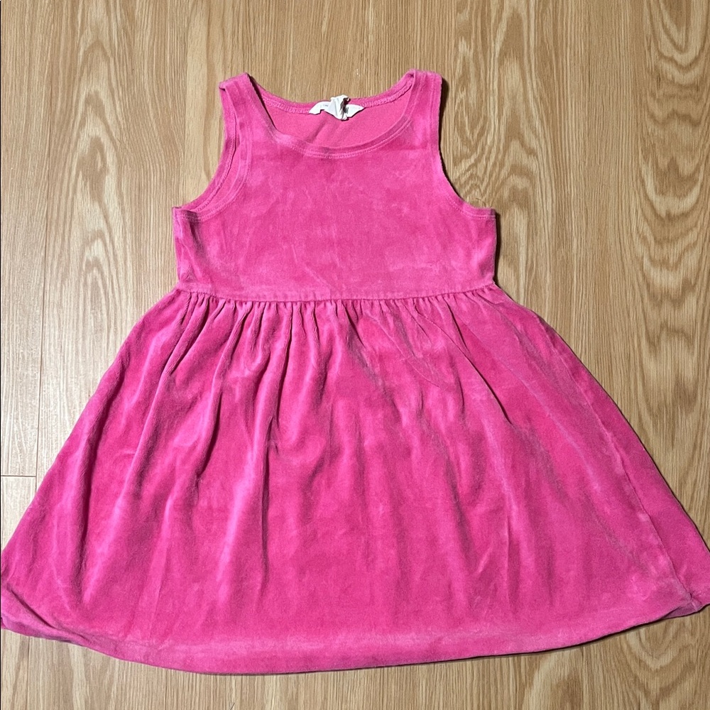 H&M Velour Jumper Dress, size girls 4-6